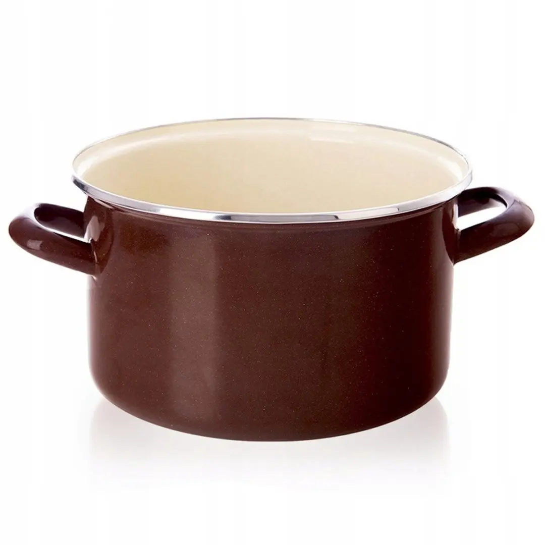 Orion Bruine Emaille Pan 20cm