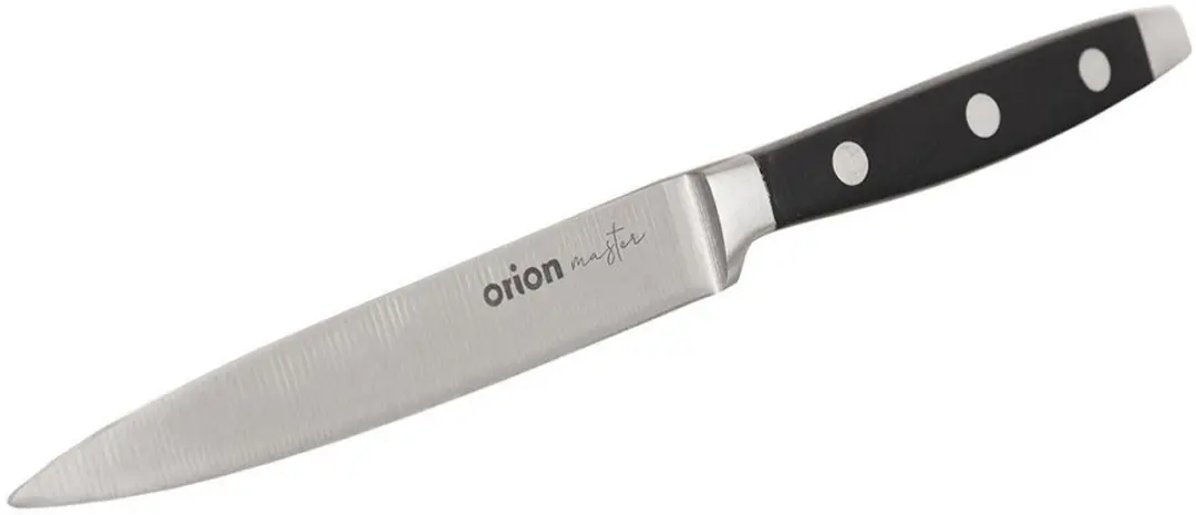 Orion Master Roestvrijstalen Keukenmes 23,5cm - Zwart/Zilver