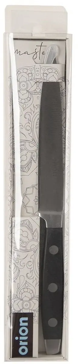 Orion Master Roestvrijstalen Keukenmes 23,5cm - Zwart/Zilver