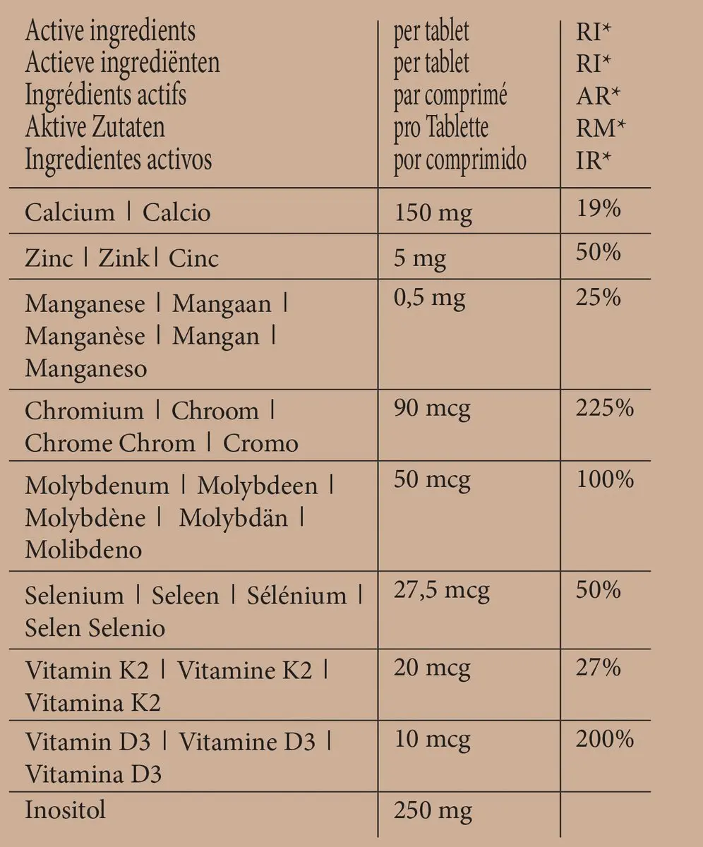 RainPharma Multimineral Tabletten 30 Stuks