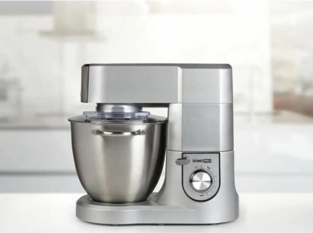 Domo DO9079KR Keukenmachine 1500W - 14 standen - Zilver - afbeelding 6 van 6