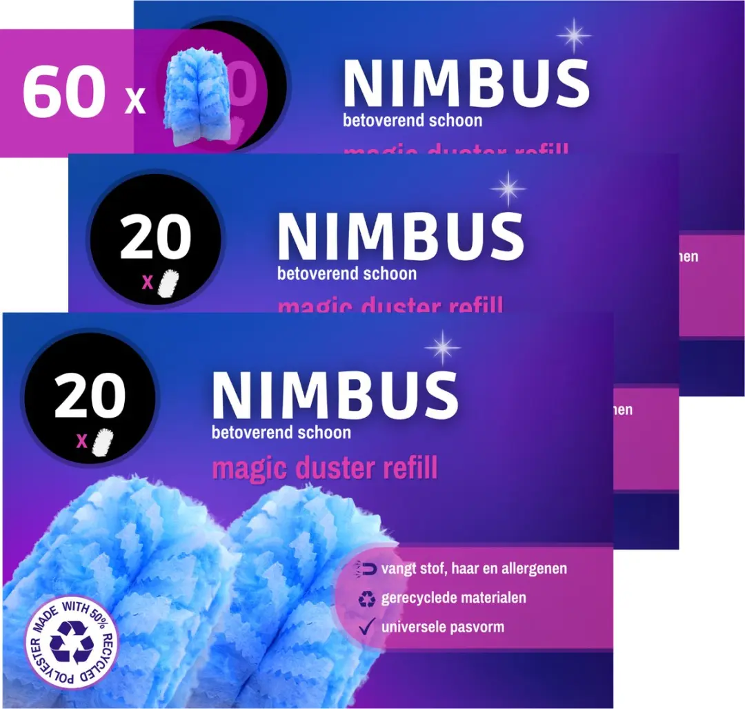Nimbus Magic Duster Navullingen 60 Stuks