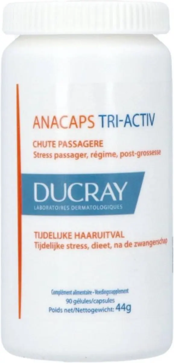 Ducray Anacaps Trio Tri-Activ Capsules - 90 Stuks