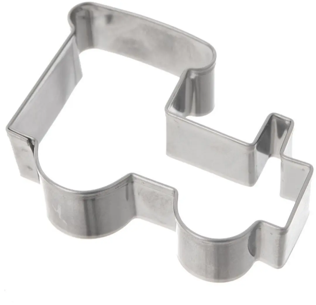 Orion RVS Locomotief Uitsteekvorm 6cm - Zilver