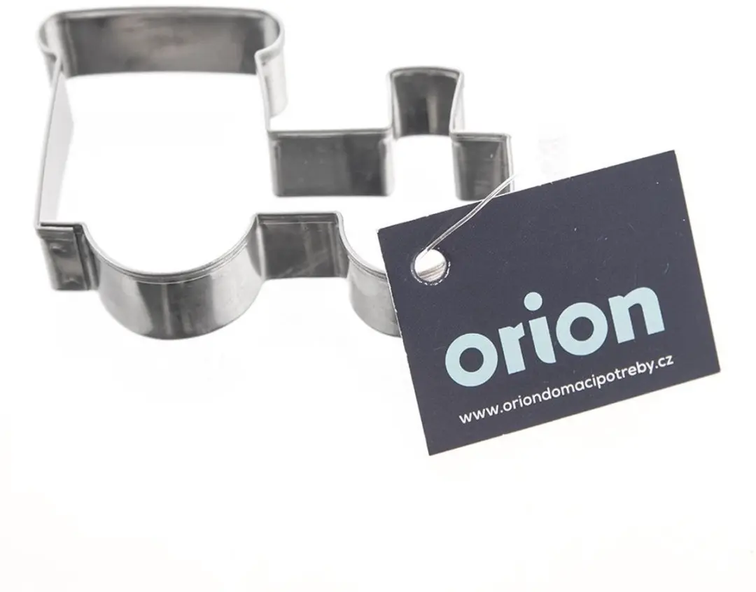 Orion RVS Locomotief Uitsteekvorm 6cm - Zilver