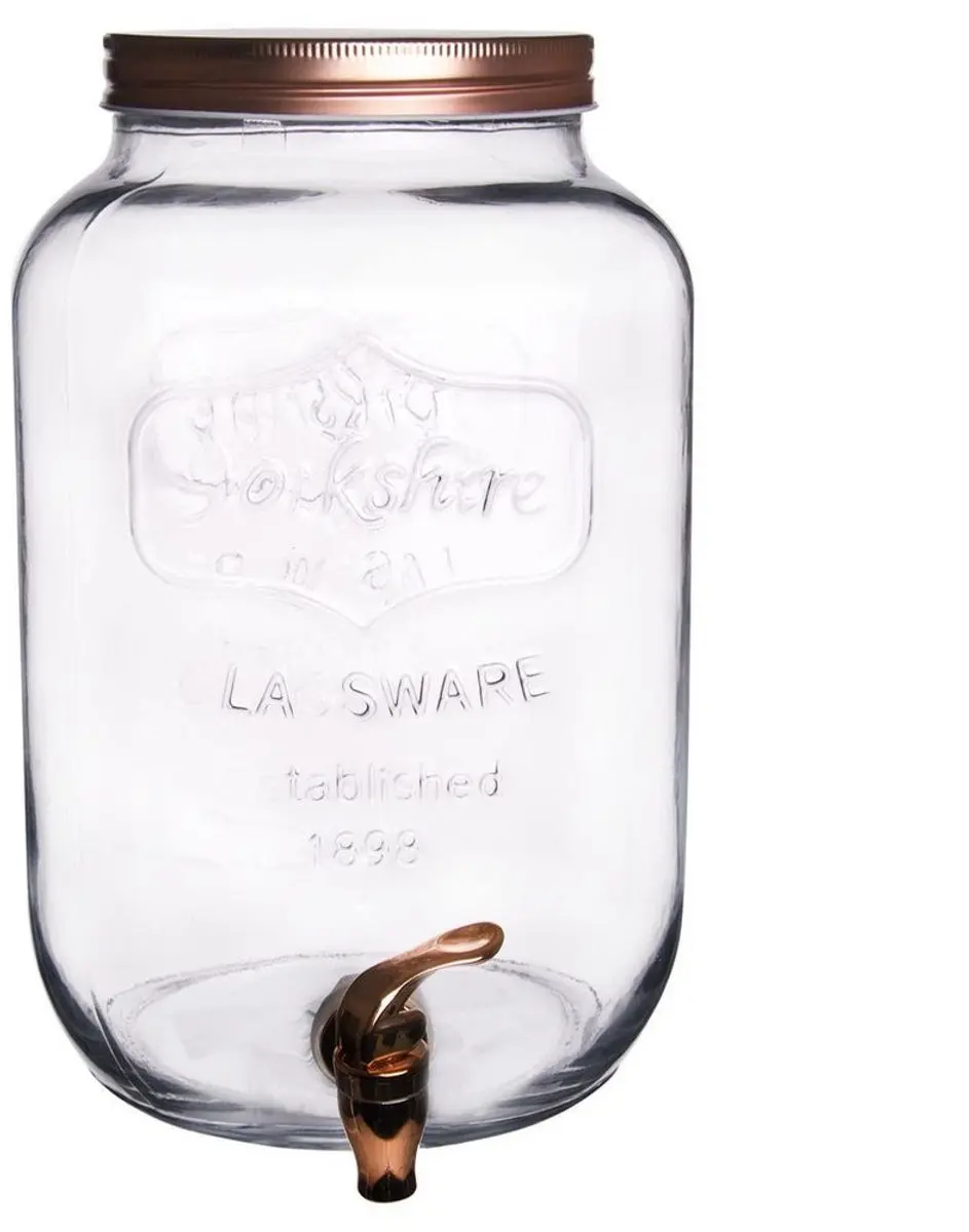 Orion Drankdispenser Glas 8,8L - Koper - afbeelding 6 van 6