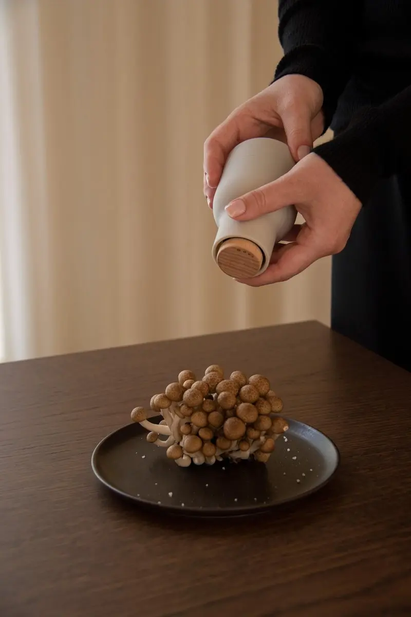 Audo Copenhagen Peper- en Zoutmolen Set 2 Stuks - Ash/Carbon