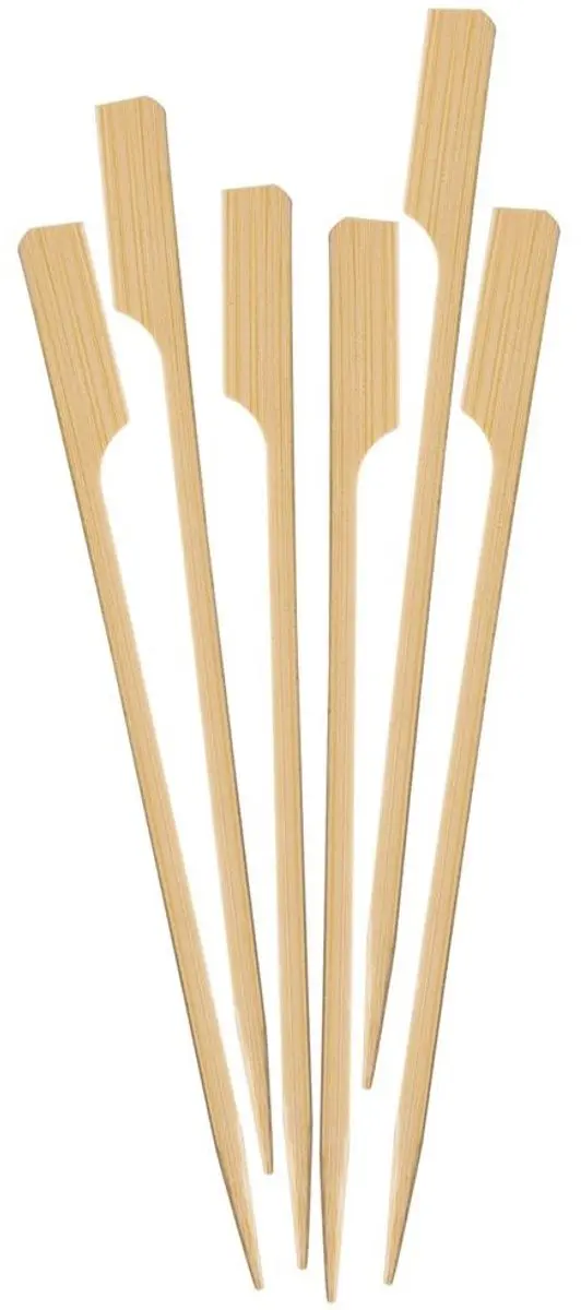Orion Bamboe Burgerprikkers 15cm - 50 Stuks