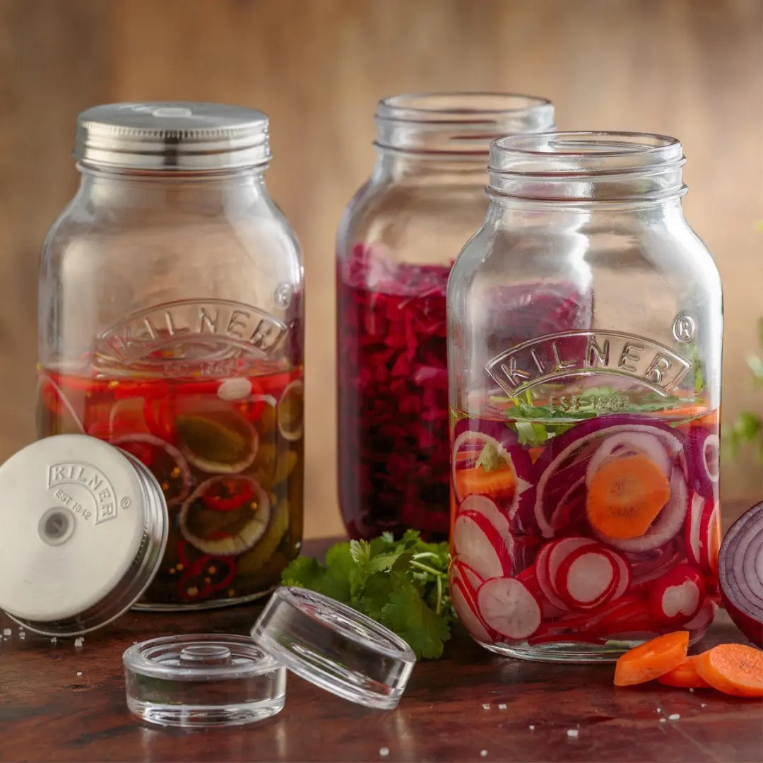 Kilner Fermentatie Set 2x1L RAY-0025-010 - Transparant