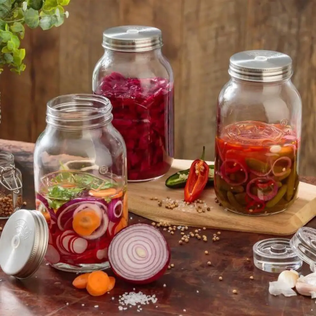 Kilner Fermentatie Set 2x1L RAY-0025-010 - Transparant - afbeelding 6 van 6