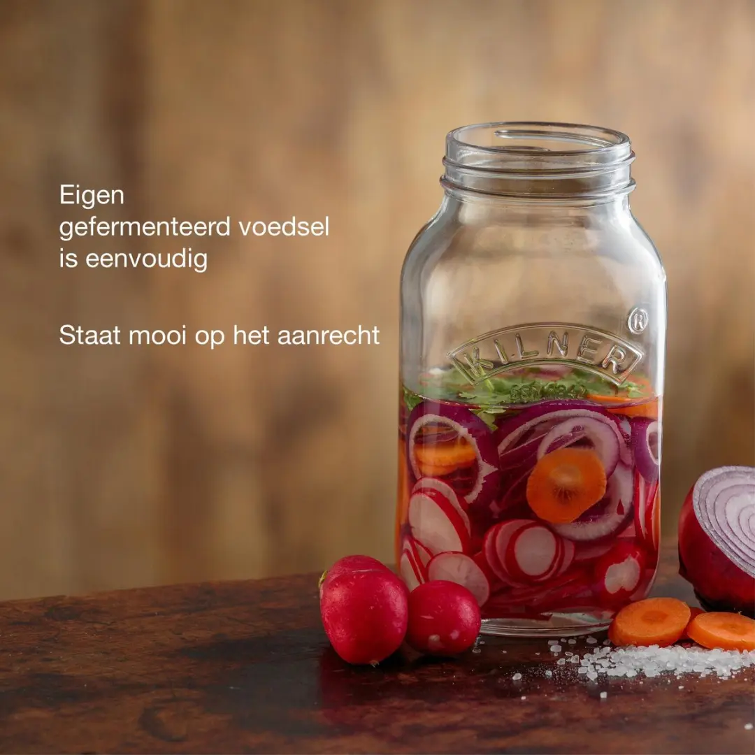 Kilner Fermentatie Set 2x1L RAY-0025-010 - Transparant
