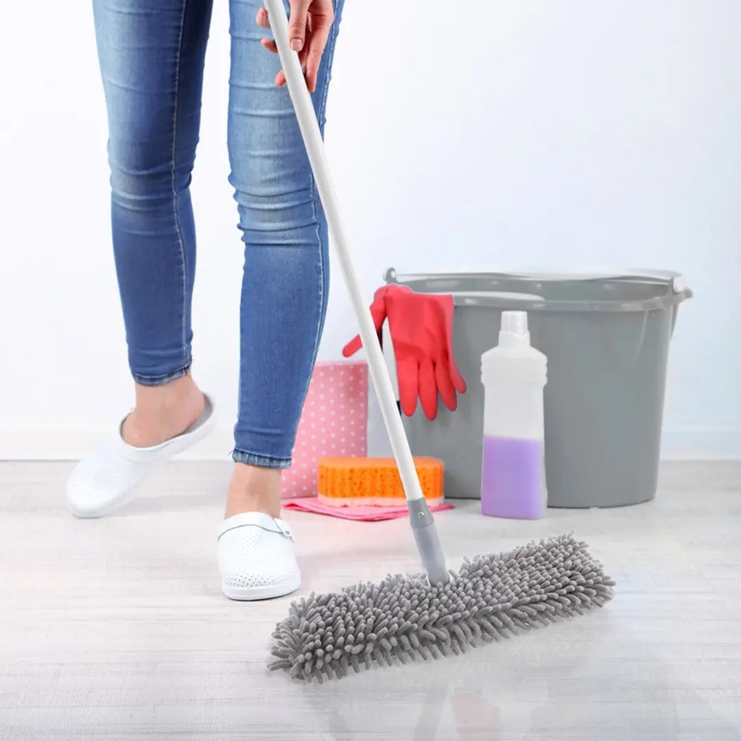 Orion Clean System Vervangende Mopkop 41x12cm - Grijs