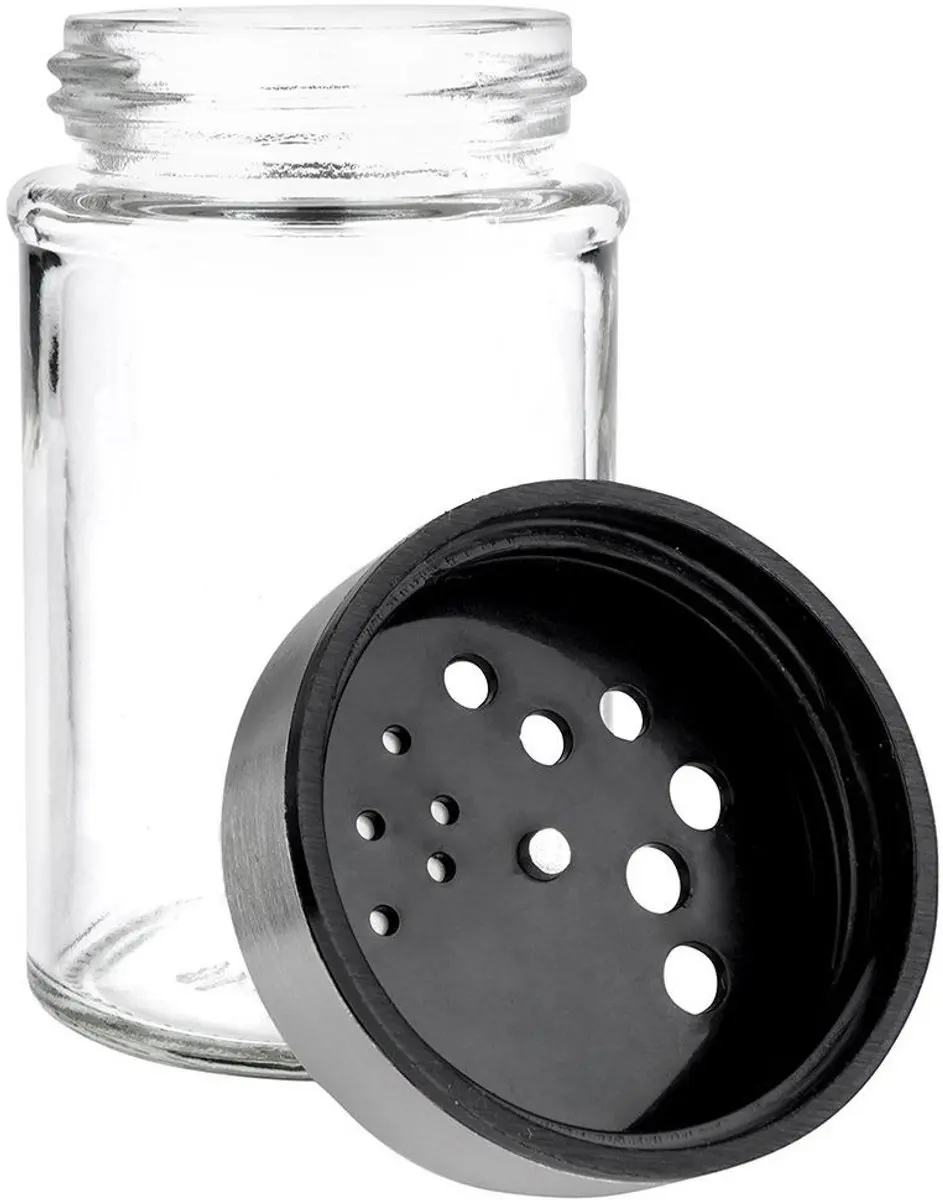 Orion Glazen Kruidenpot 100ml - Roestvrij Staal - afbeelding 6 van 6