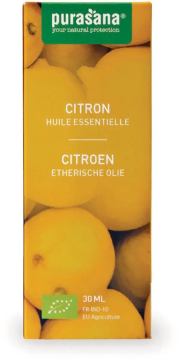 Purasana Citroenolie Bio 30ml