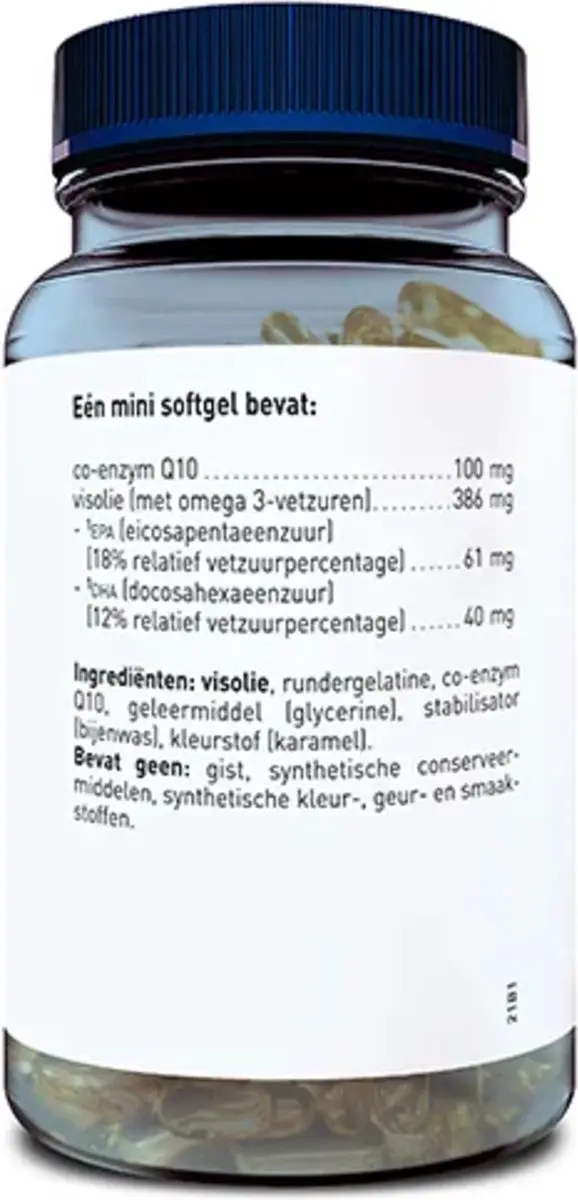 Orthica Co-Enzym Q10-100 - 60 Capsules (2x30)