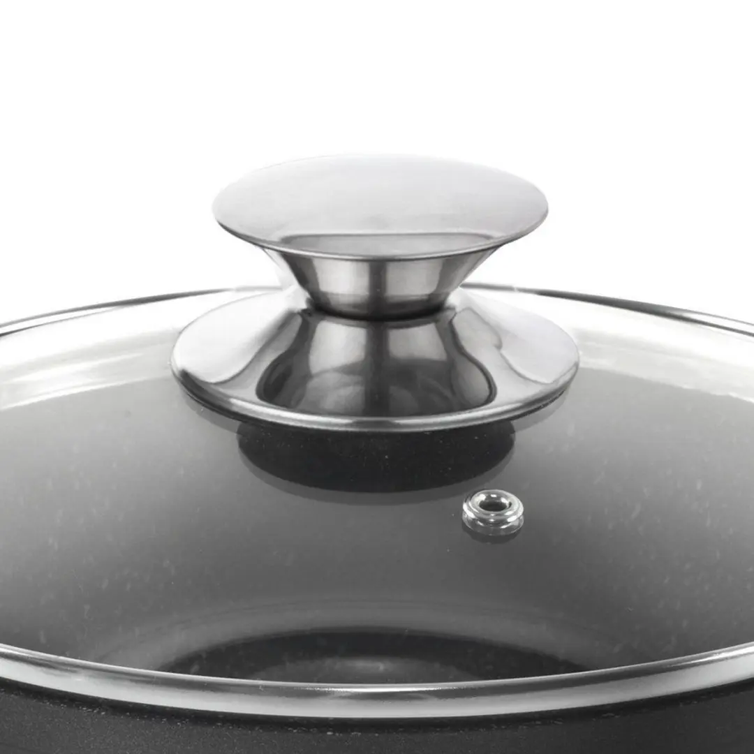 Orion Grande Granieten Pan 24cm - 4L - Zwart