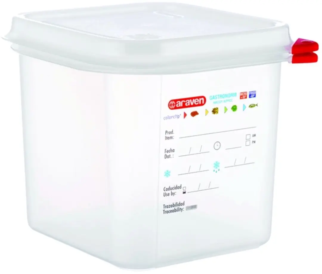 Araven GN1/6 Voedselbak 2600ml - T984 Multicolor