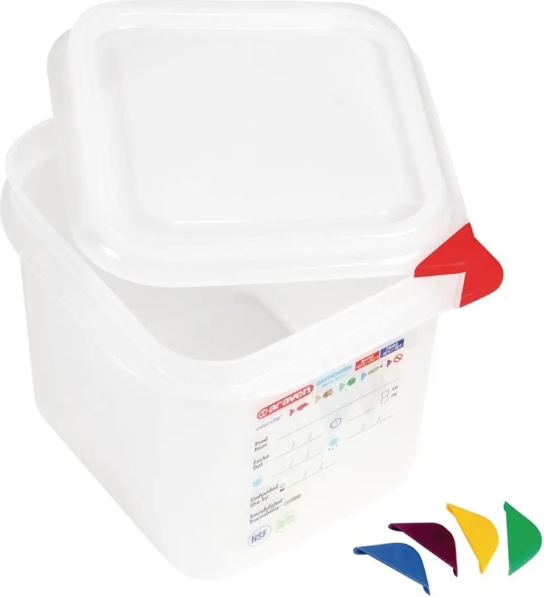 Araven GN1/6 Voedselbak 2600ml
