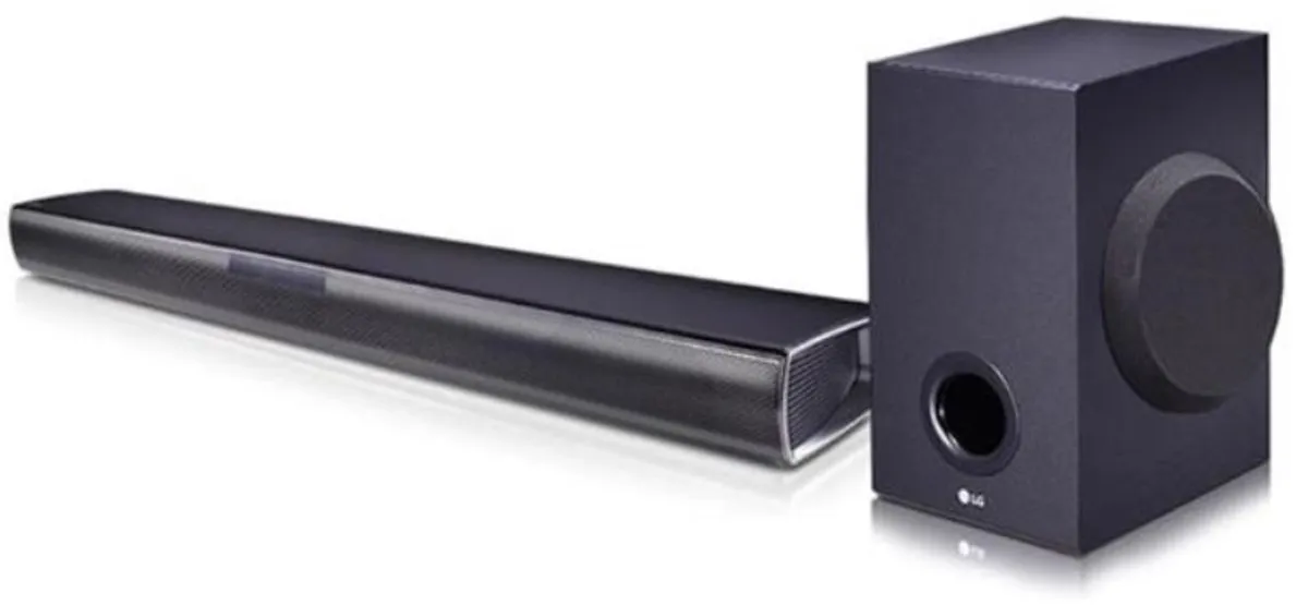 LG SQC1 Soundbar 2.1 - Zwart