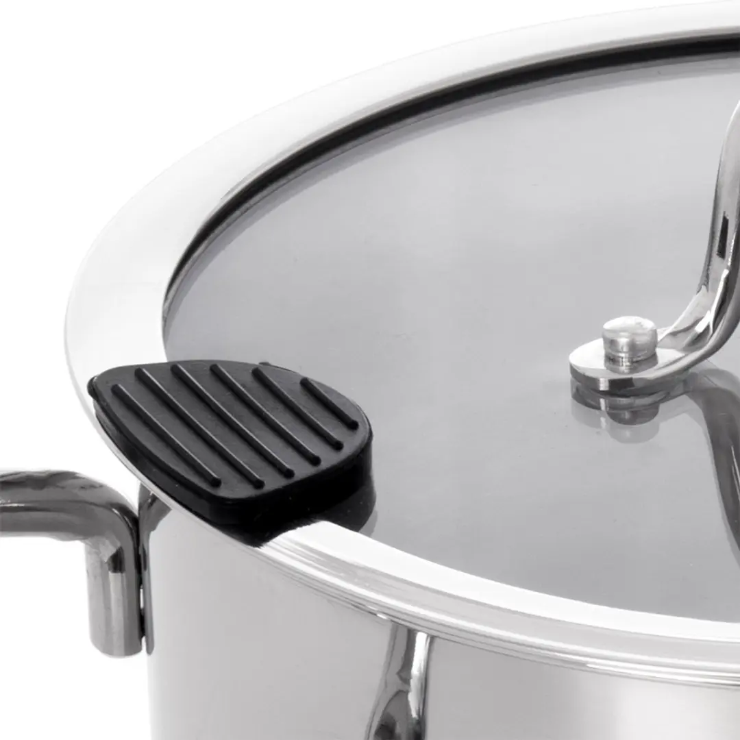 Orion Kookpan 20cm 3L - Edelstalen soeppan met deksel
