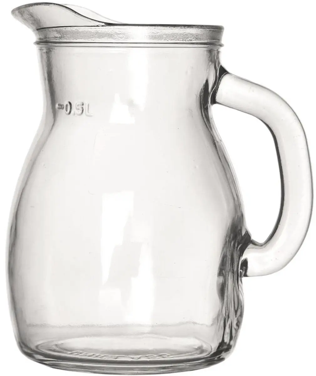 Orion Glazen Schenkkant 500ml - Hittebestendig Glas