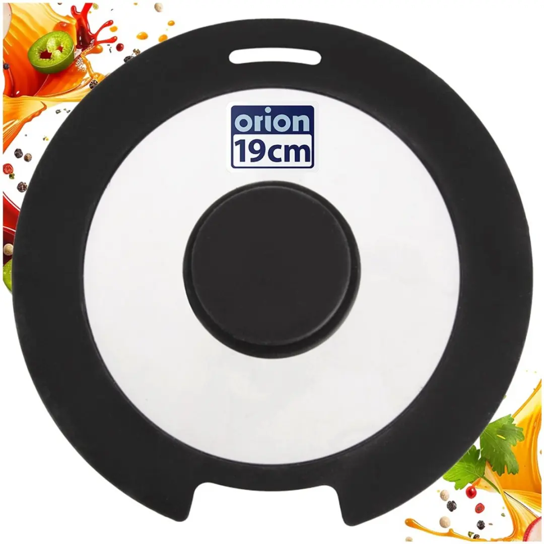 Orion Silicone Deksel 19cm - Transparant