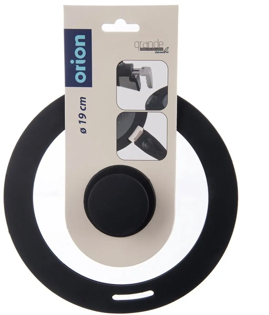 Orion Silicone Deksel 19cm - Transparant