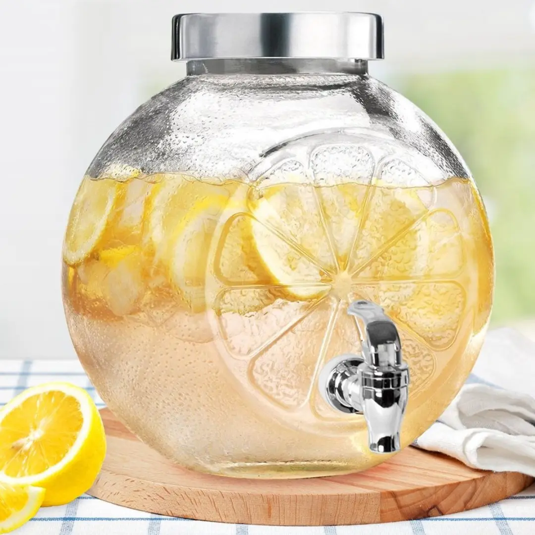 Orion Citroen Vorm Drankdispenser 5,4L - Transparant