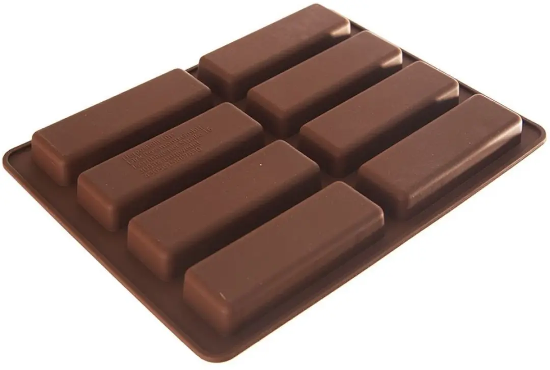 Orion Sillinie Siliconen Bakvorm 22x16,5cm - Bruin