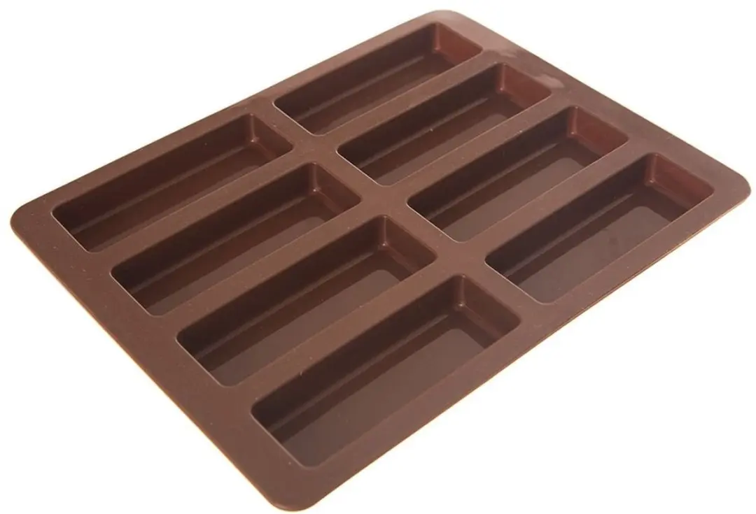 Orion Sillinie Siliconen Bakvorm 22x16,5cm - Bruin