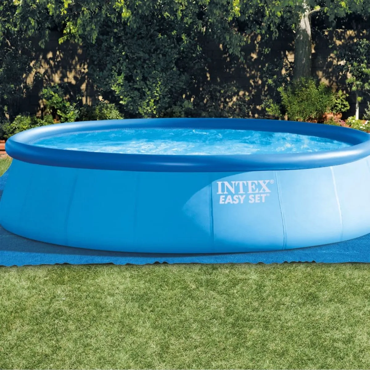 Intex Grondzeil 472x472cm - Blauw