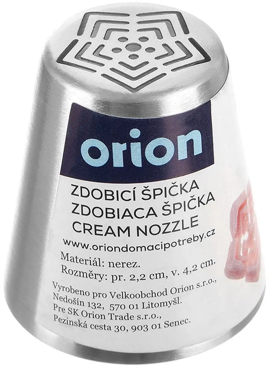 Orion Stervorm Spuitmondje - Roestvrij Staal