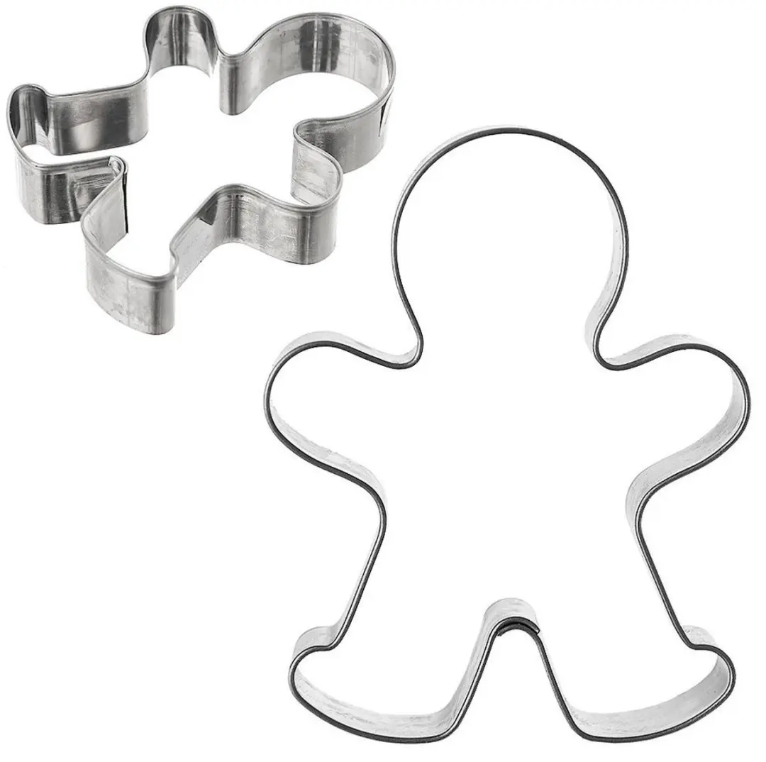 Orion Stalen Koekjesvorm Ludziken 6,5cm - Zilver