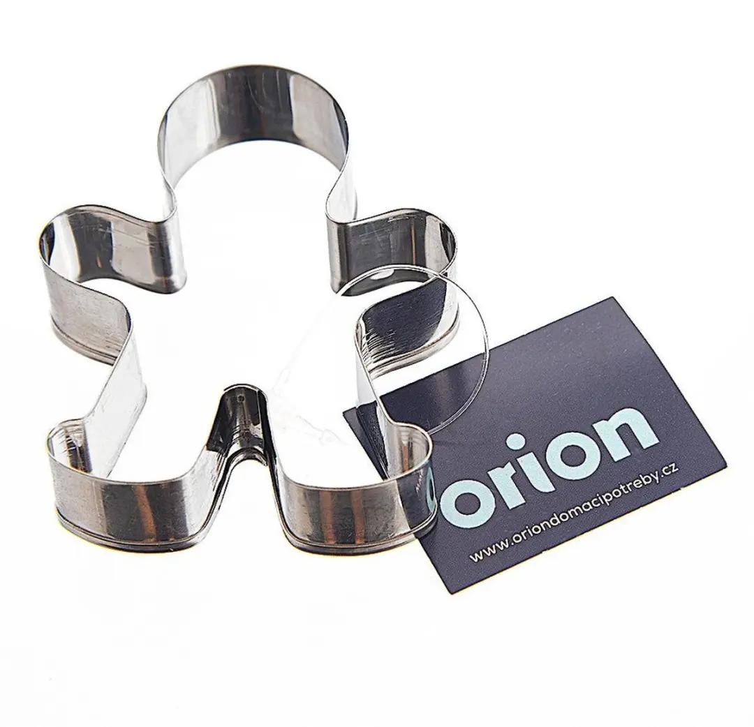 Orion Stalen Koekjesvorm Ludziken 6,5cm - Zilver