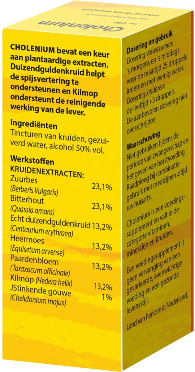 Bloem Cholenium Druppels 50ml