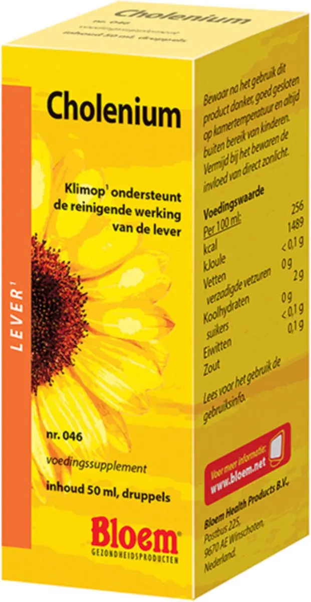 Bloem Cholenium Druppels 50ml