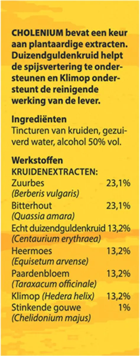 Bloem Cholenium Druppels 50ml