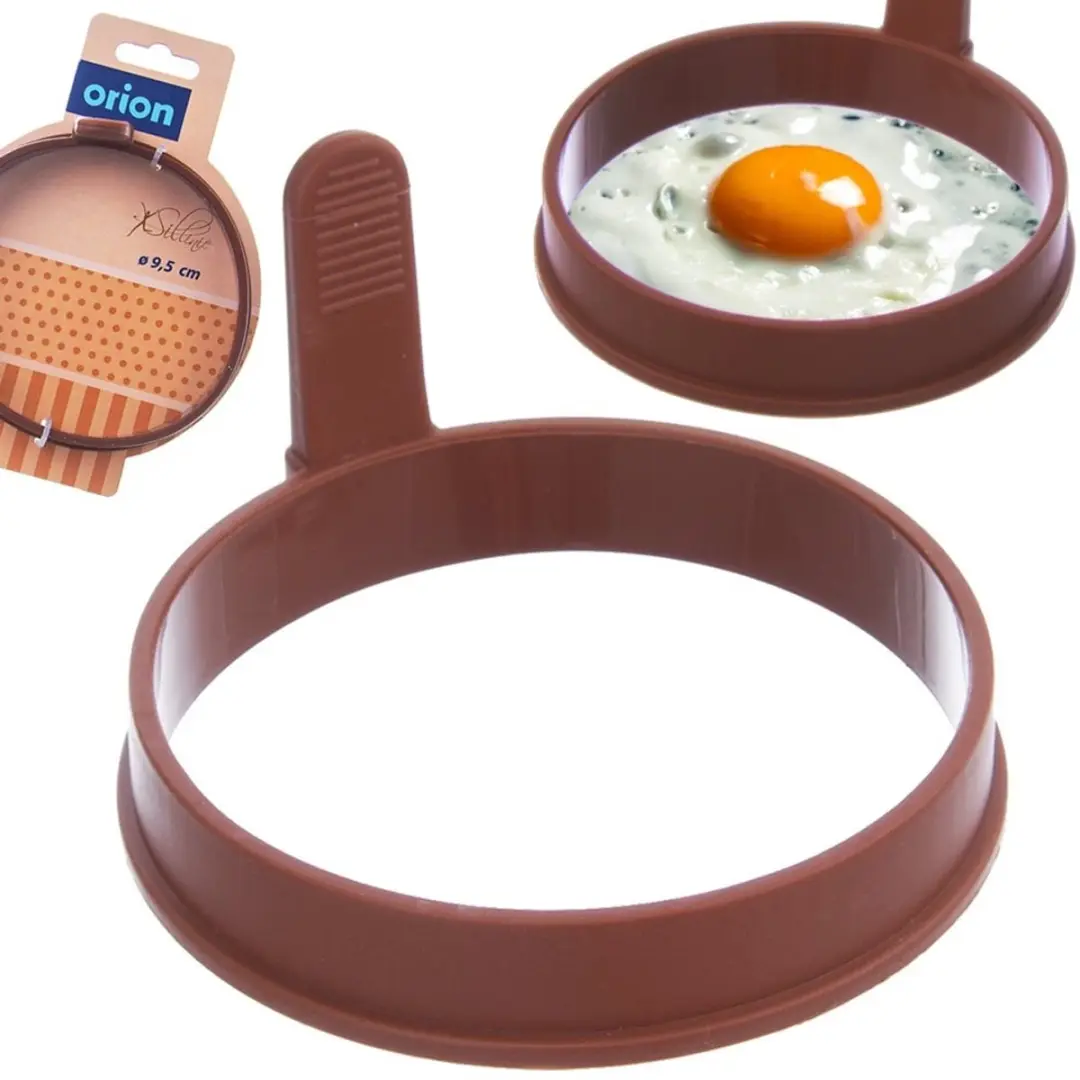 Orion Silicone Eierbakvorm 10.5cm - Bruin - afbeelding 4 van 4