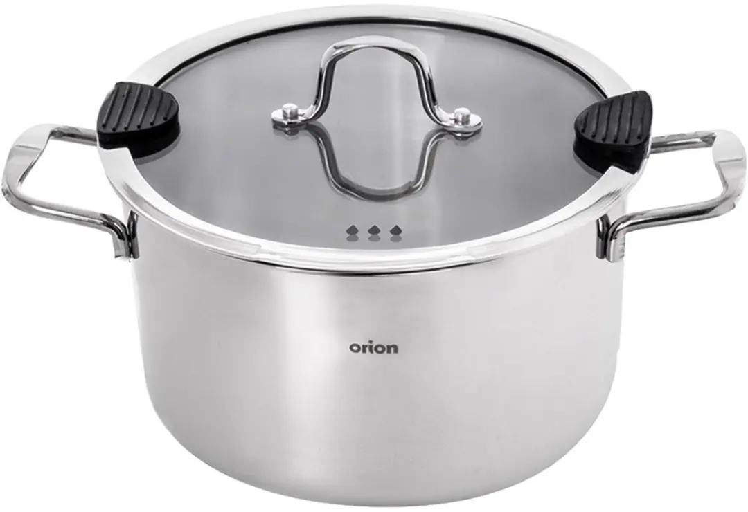 Orion Kookpan Edelstaal 24cm - 6,2L - Zilver