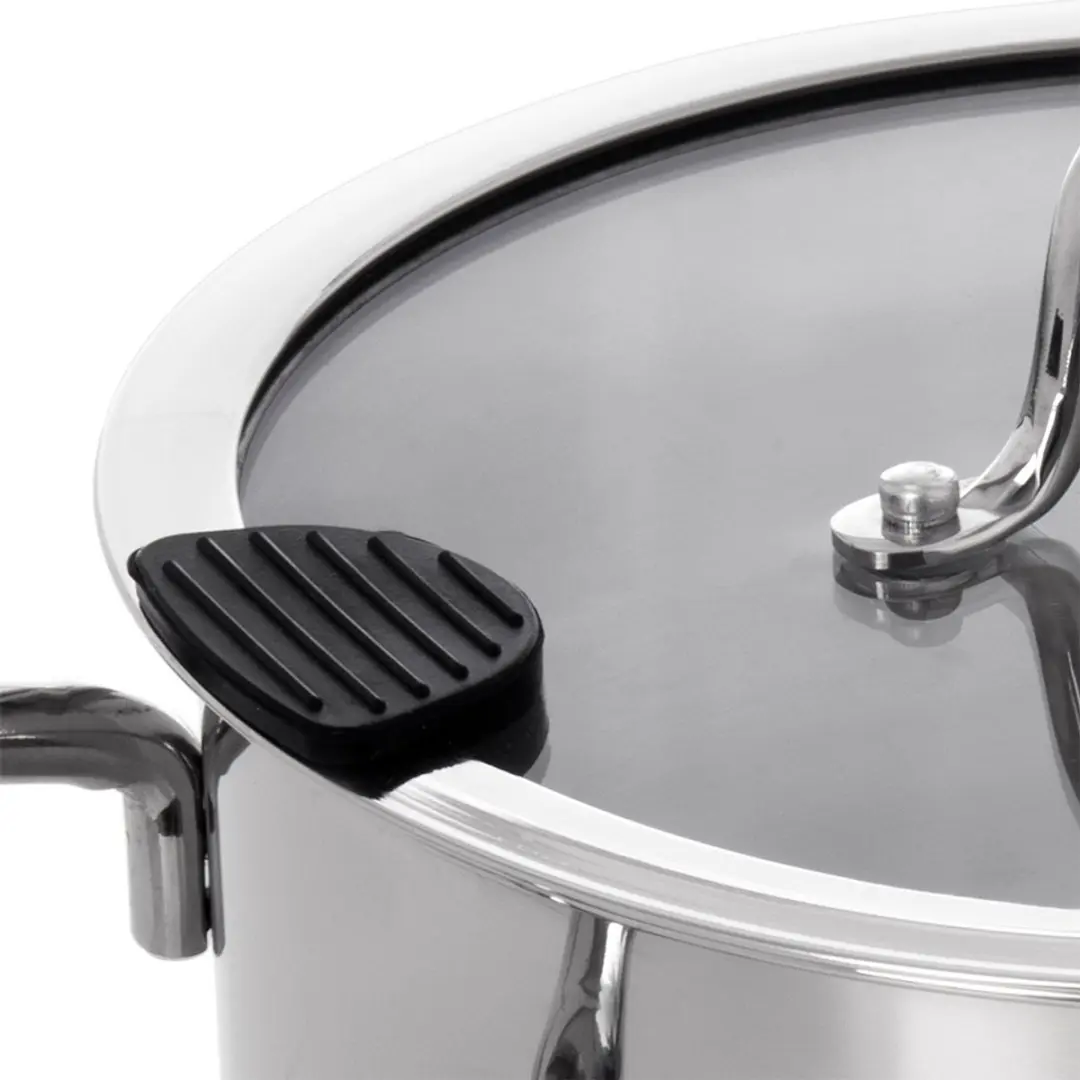 Orion Kookpan Edelstaal 24cm - 6,2L - Zilver