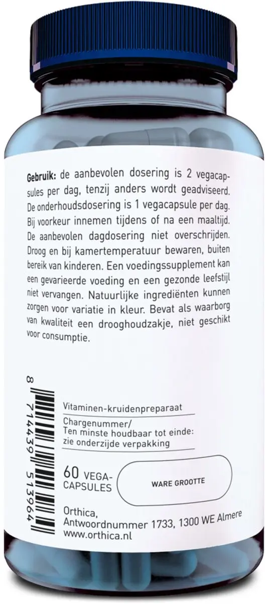 Orthica Cranberry Plus 120 Capsules - 2x60
