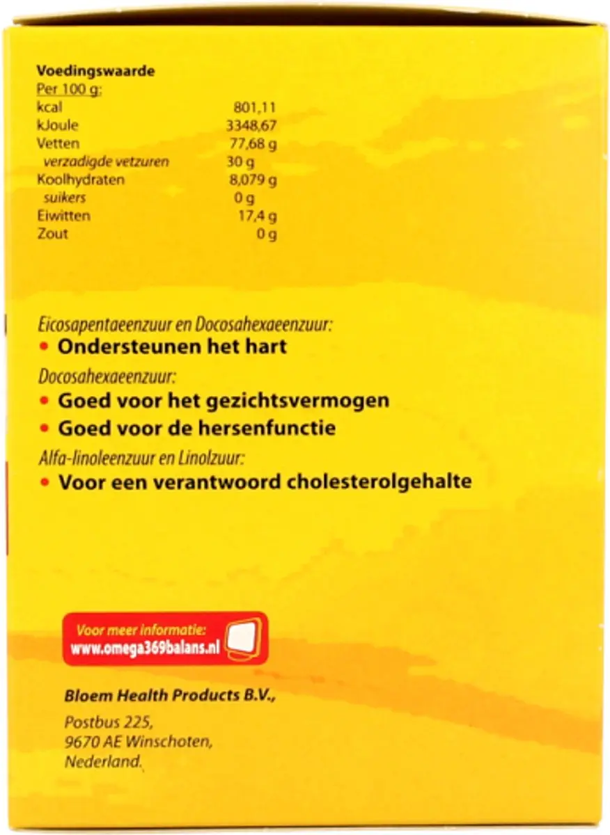 Bloem Omega 3, 6 & 9 Balans - 96 Capsules