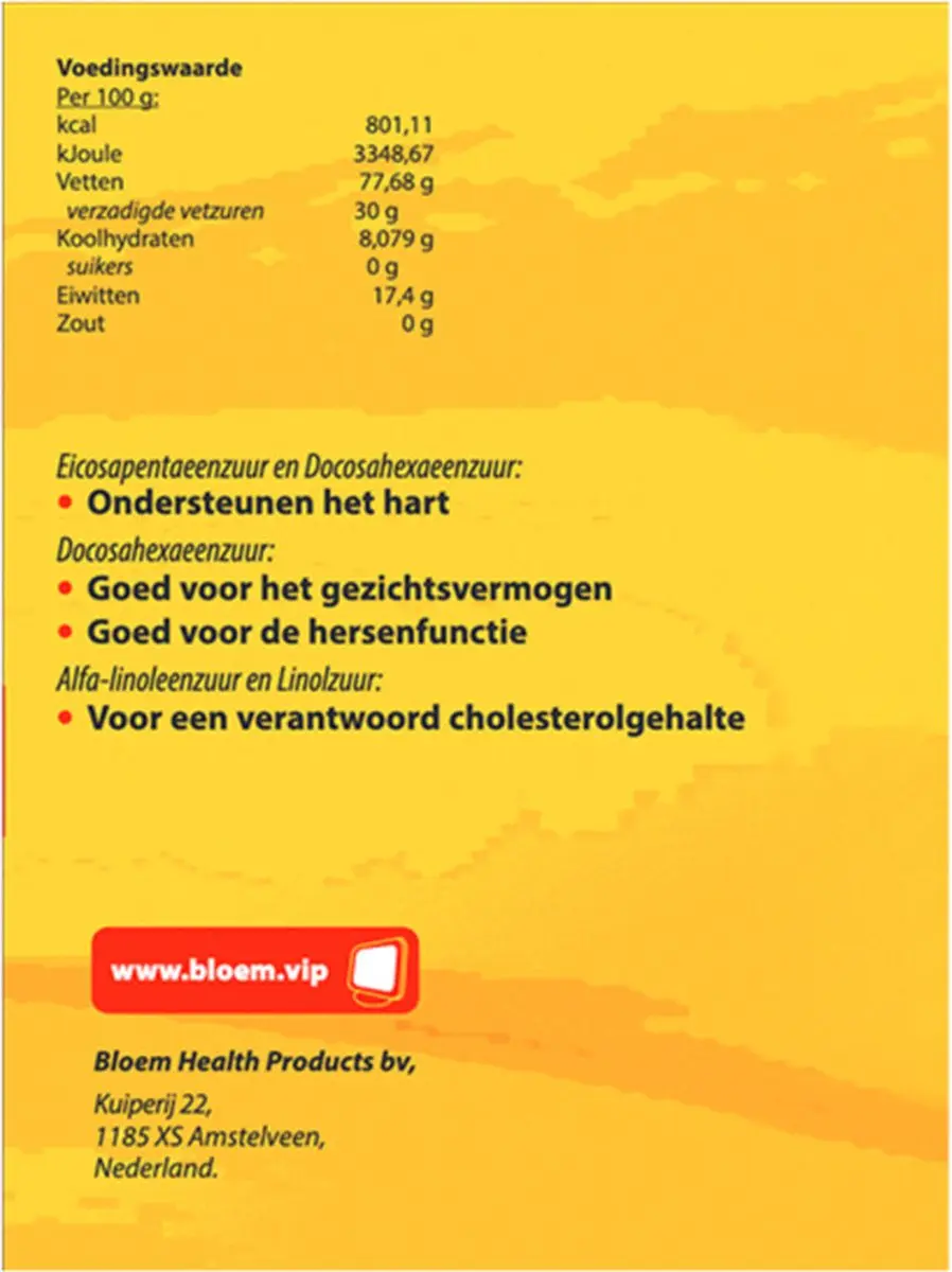 Bloem Omega 3, 6 & 9 Balans - 96 Capsules