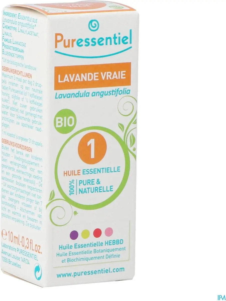 Puressentiel Biologische Lavendelolie 10ml