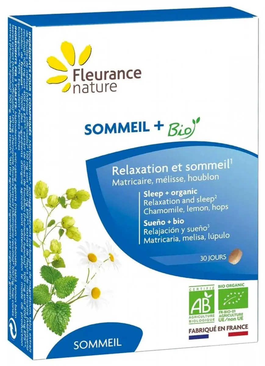 Fleurance Nature Sommeil Bio 60 Tabletten