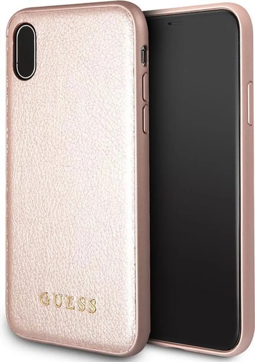 Guess IriDescent Hard Case iPhone X/Xs - Roségoud