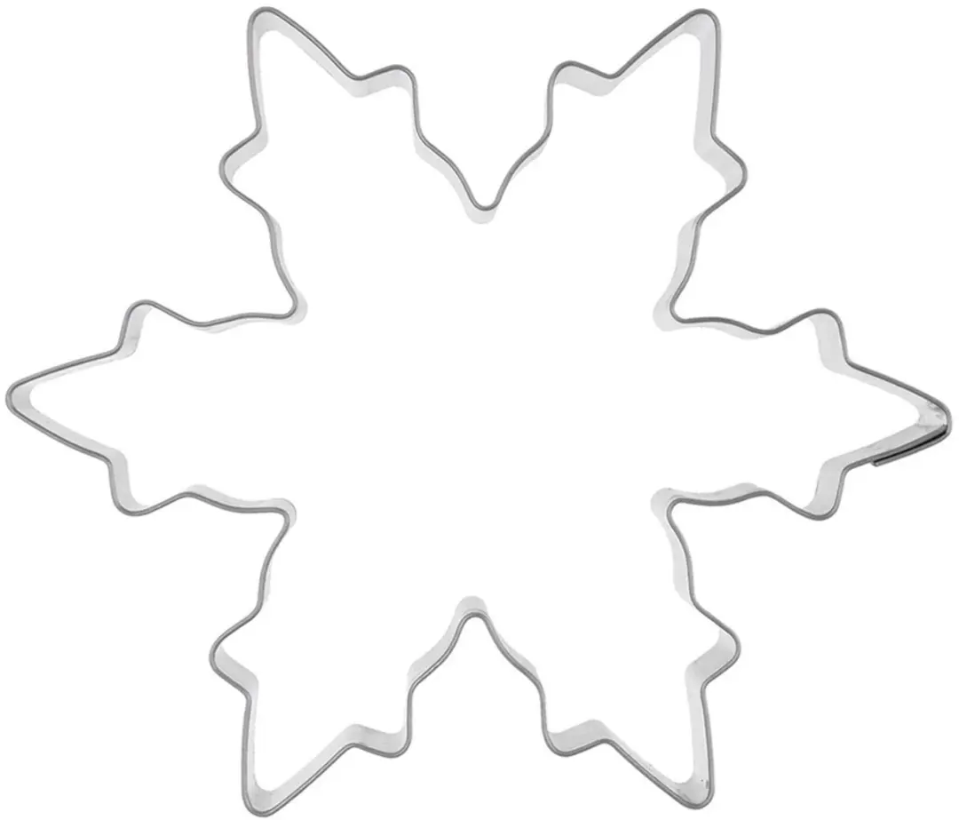 Orion Koekjessnijder Sneeuwvlok 10cm