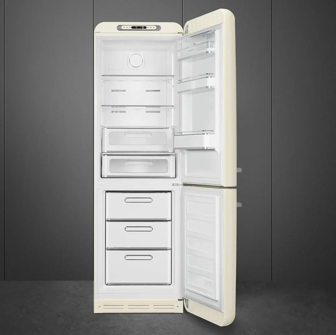 Smeg FAB32RCR5 Koel-Vriescombinatie 331L - Crème