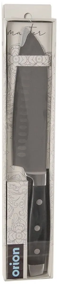 Orion Master Santokumes 33cm - Roestvrijstaal - Zwart