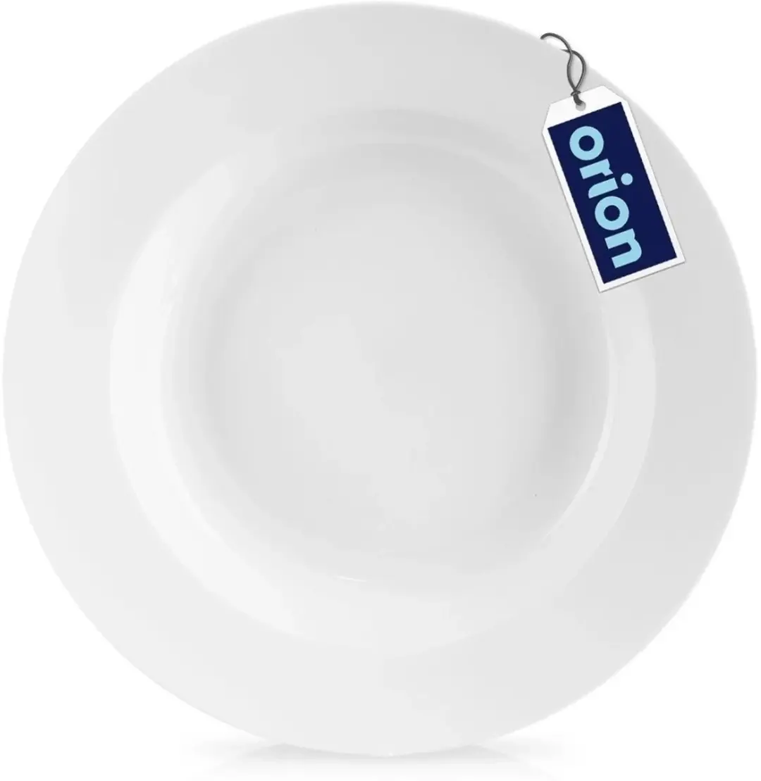Orion Mona Diepe Porseleinen Dinerbord 24,5cm - Wit